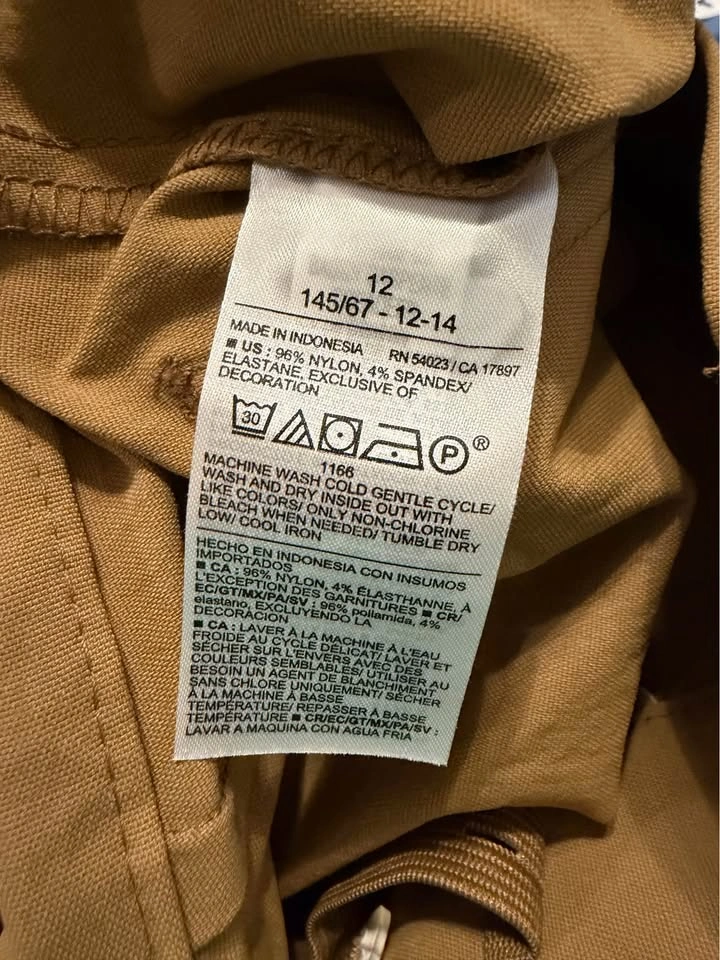 NWT Old Navy Boys Size 12 ShredTech Baggy Carpenter Pants $20 - photo 5
