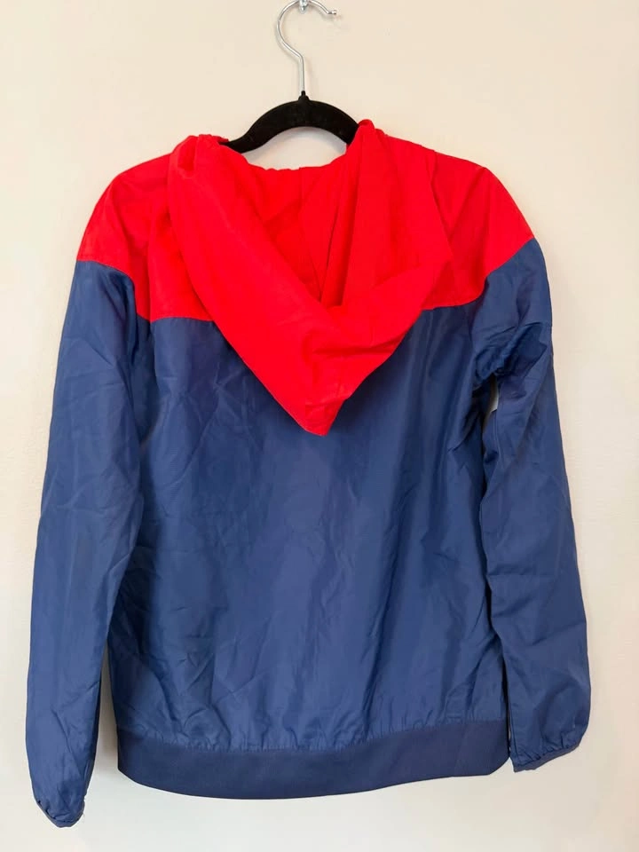 Boys Size 8/10 USA Flag Red Blue Jacket $5 - photo 4