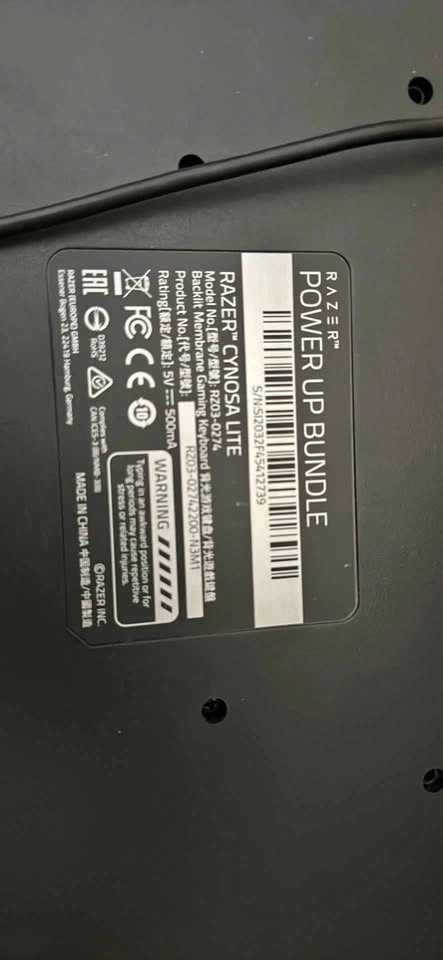 Razer Cynosa Lite Keyboard