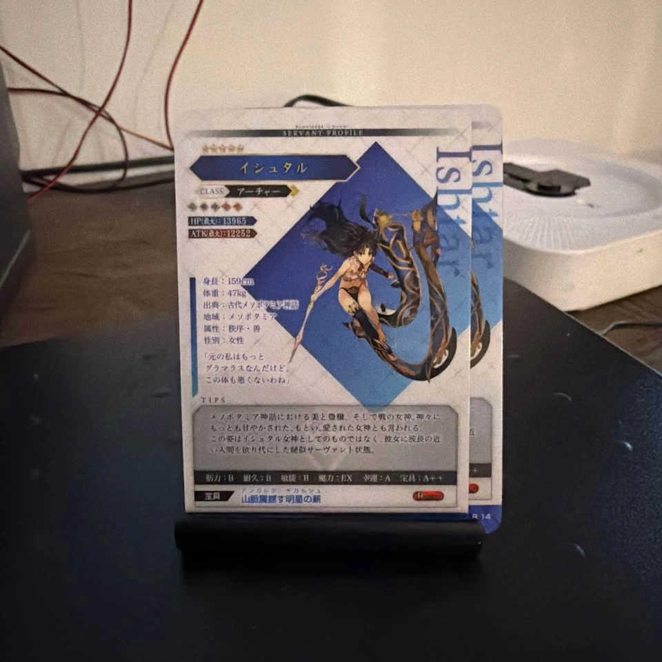 FGO Waffer Card Ishtar SSR - photo 2