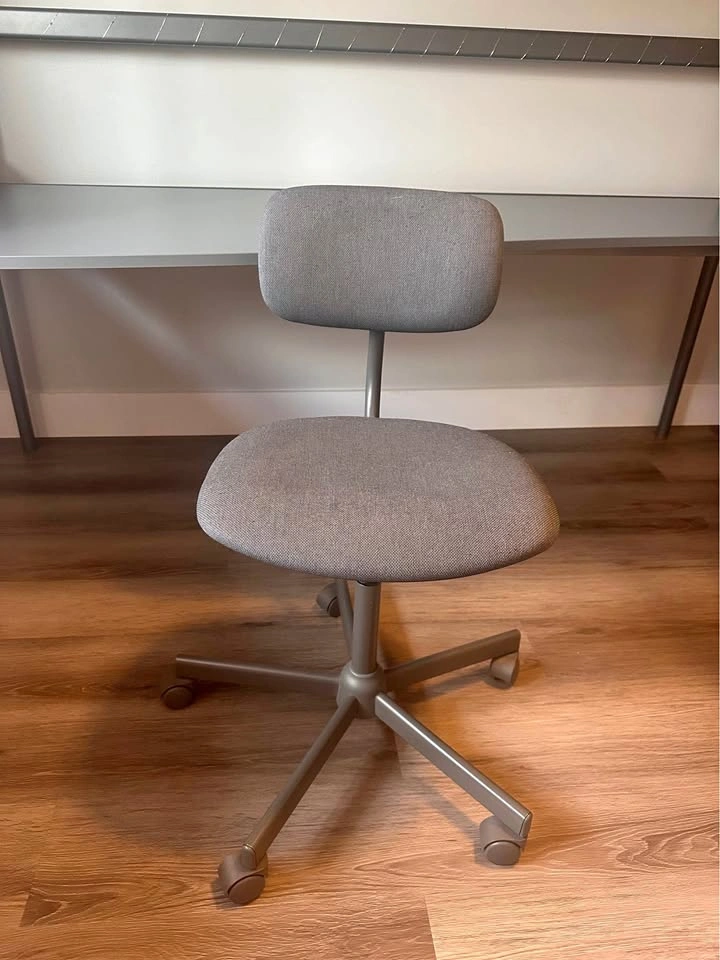 Grey IKEA Bleckberget Adjustable Height Desk Chair