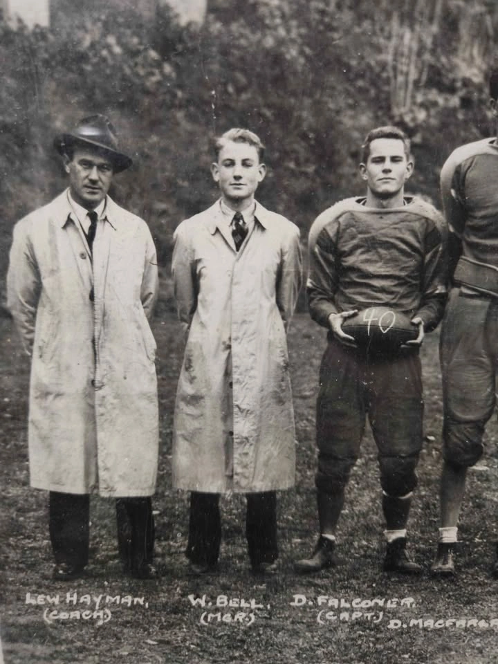 1940 University of Toronto Schools Rugby Team Panorama - photo 5