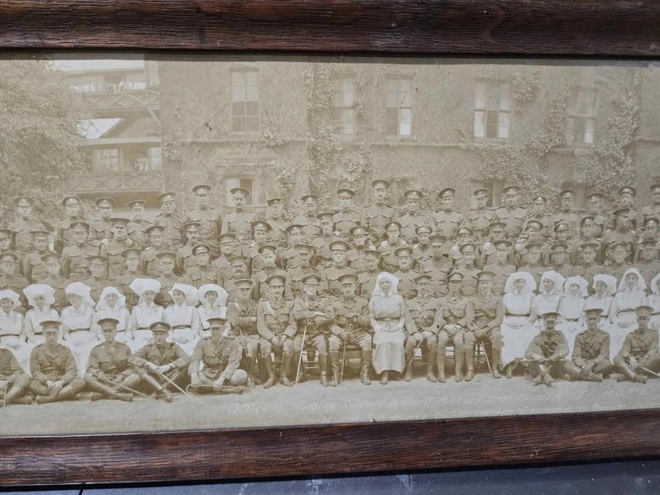 WWI 1918 Canadian Expeditionary Force Hospital No.2 Toronto Pano - photo 2