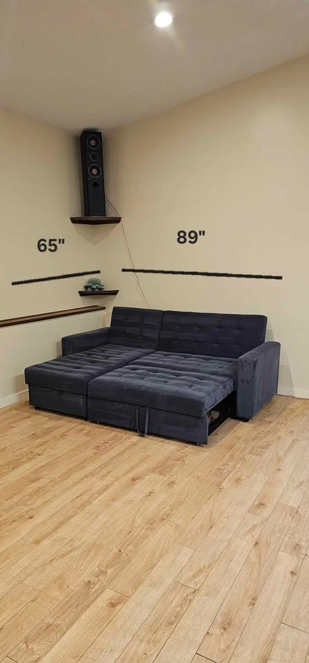 Like New King Size Pull Out Sectional - photo 4