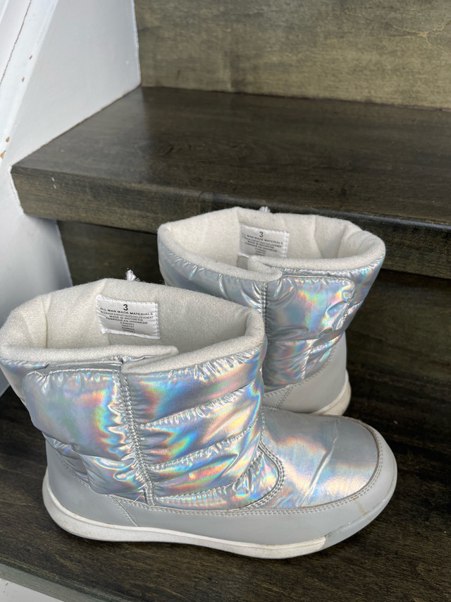 Girls winter boots Size :3 - photo 3