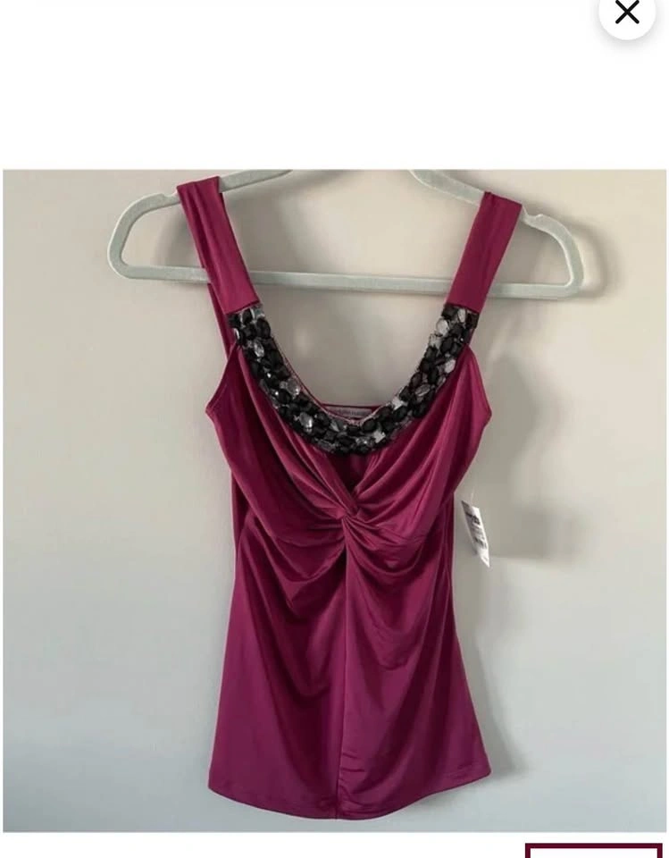 Charlotte Russe Sequin Top Size Small
