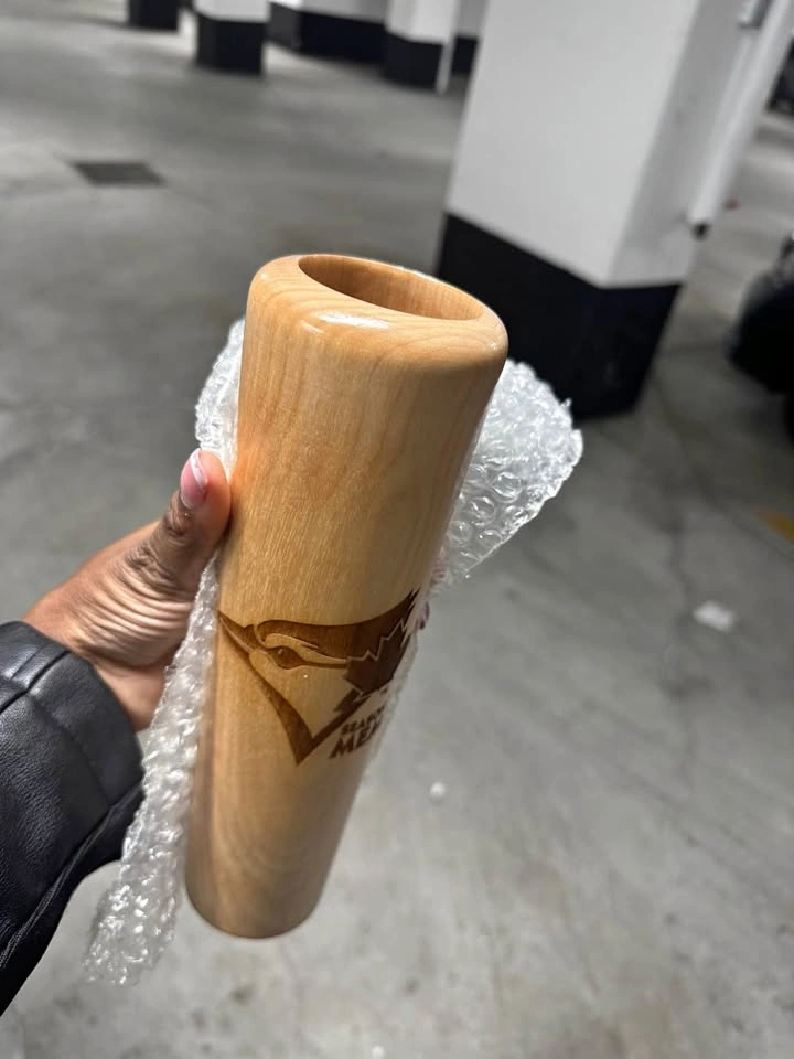 Toronto Blue Jays Season Ticket Member Wooden Bat Mug