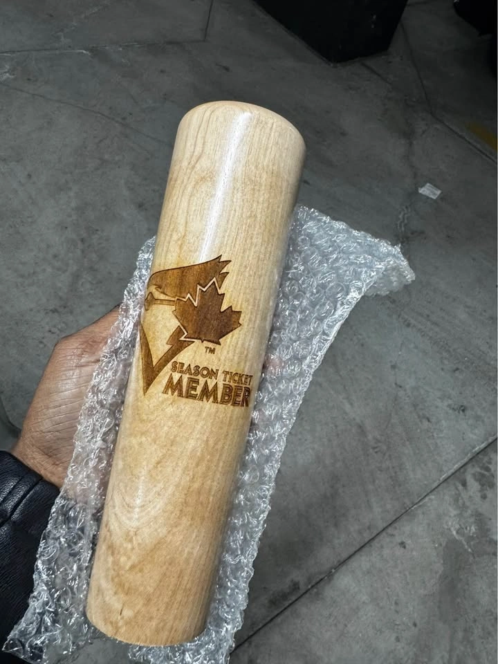 Toronto Blue Jays Season Ticket Member Wooden Bat Mug - photo 2