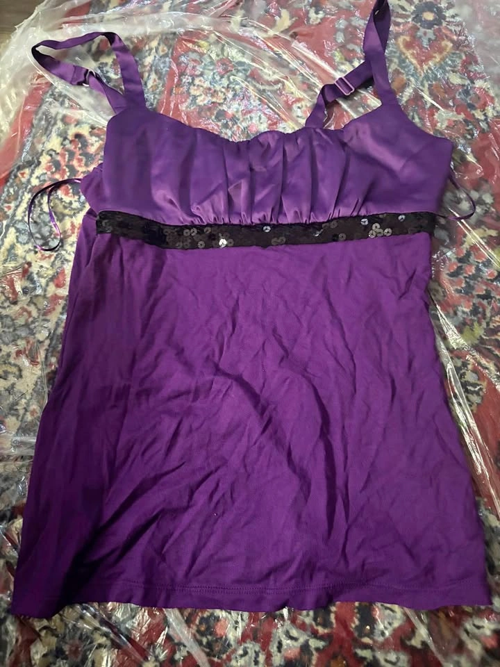 Beautiful purple top - size small by The Limited