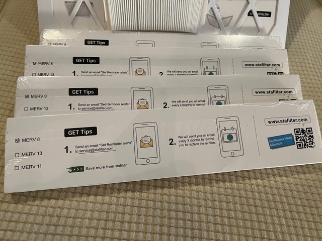 100%NEW Stafilter Reusable Frame & Air Filters Orig$45 NOW$20 - photo 2