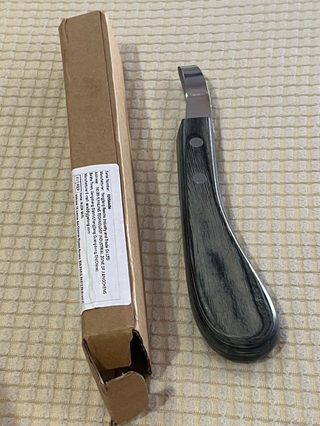 100% NEW HighQuality Horse Hoof Knife Orig $40 NOW ONLY $20 - photo 2