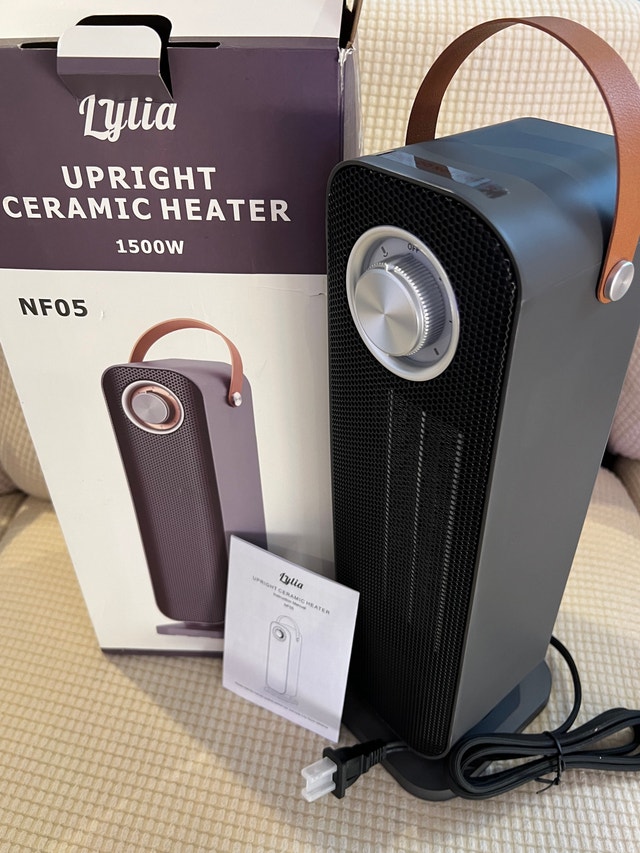 100% NEW High Quality Modern Ceramic Heater Orig $140 NOW $50
