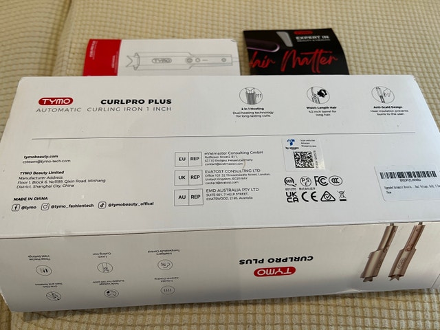 100%NEW TYMO CurlPro Plus Automatic Curling Iron Orig$145 NOW$50 - photo 5
