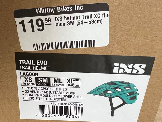 100%NEW iXS Trail EVO Trail Helmet S/M - photo 2