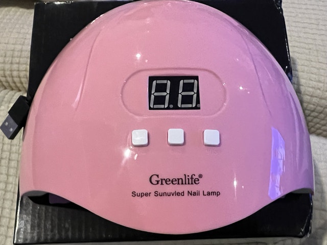 100%NEW Greenlife LED UV Nail Lamp - $10 - photo 2