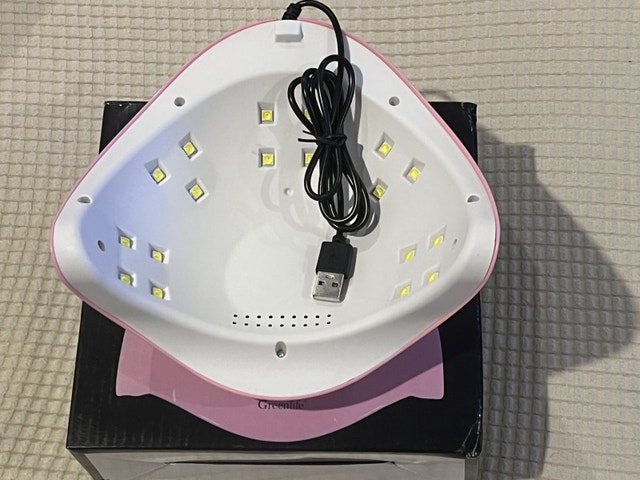 100%NEW Greenlife LED UV Nail Lamp - $10 - photo 3