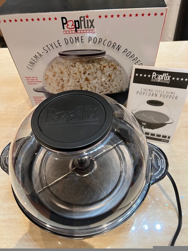 Nearly NEW Popflix Popcorn maker Orig $57 NOW ONLY $40 no tax!!! - photo 2
