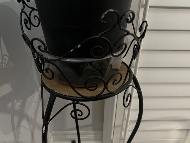 Metal Sturdy Plant Stand - $10 - photo 2