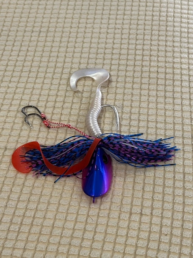100% NEW Premium Jigging Head Bait w Soft Worm Set