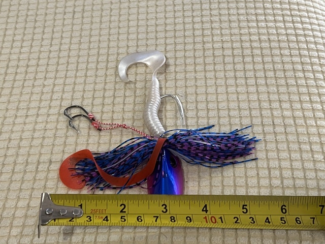 100% NEW Premium Jigging Head Bait w Soft Worm Set - photo 2
