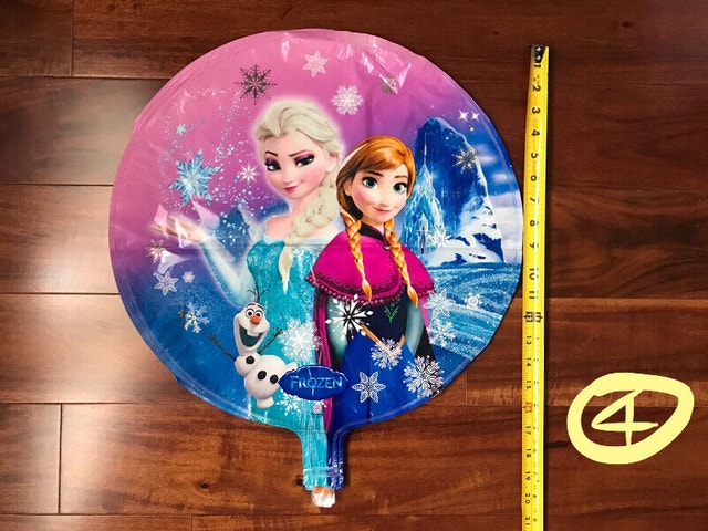 FROZEN Balloons (Never used or inflated) - GREAT f kids BDParty! - photo 4