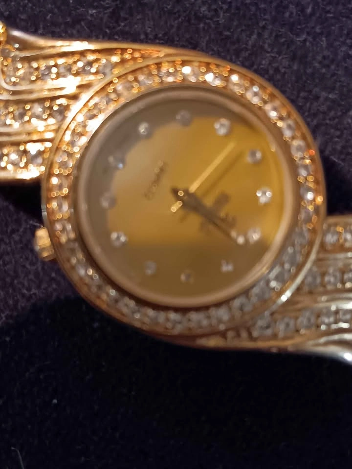 Swistar 23k Gold Electroplated Ladies Watch - photo 2