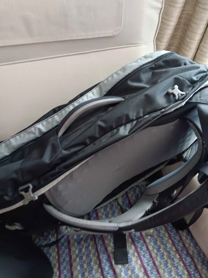 MEC Black Travel Backpack with Rain Cover - photo 3