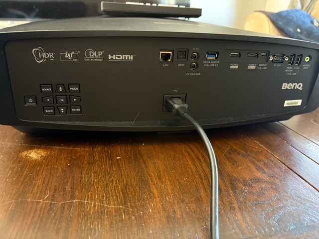 BenQ HT5550 CinePrime 4K HDR Projector – Brand New Lamp - photo 3