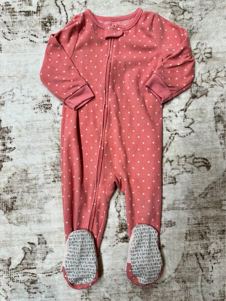 4 Baby Footed Sleepers 18M Carter's Child of Mine - photo 4