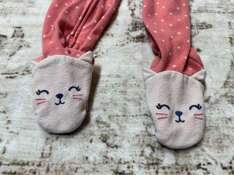 4 Baby Footed Sleepers 18M Carter's Child of Mine - photo 5