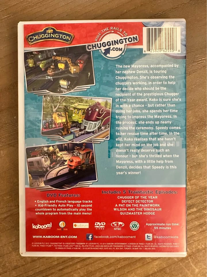 Chuggington Chugger of the Year DVD - 5 Episodes - photo 2