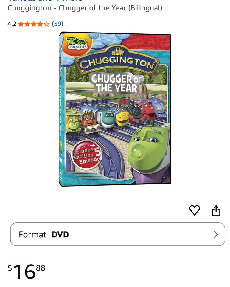 Chuggington Chugger of the Year DVD - 5 Episodes - photo 5