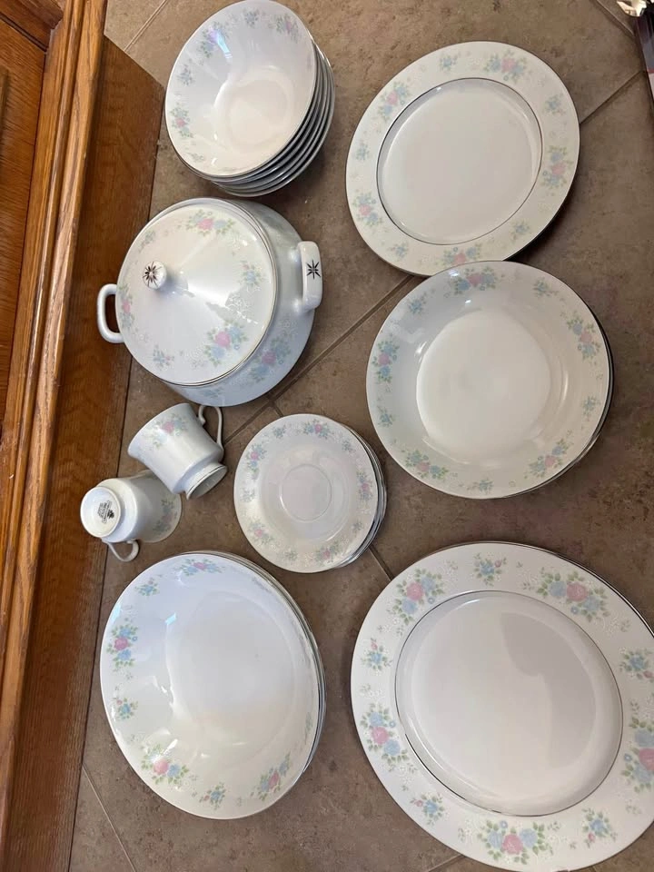 Vintage China Set – China Garden “Prestige” – Service for 12+ (L