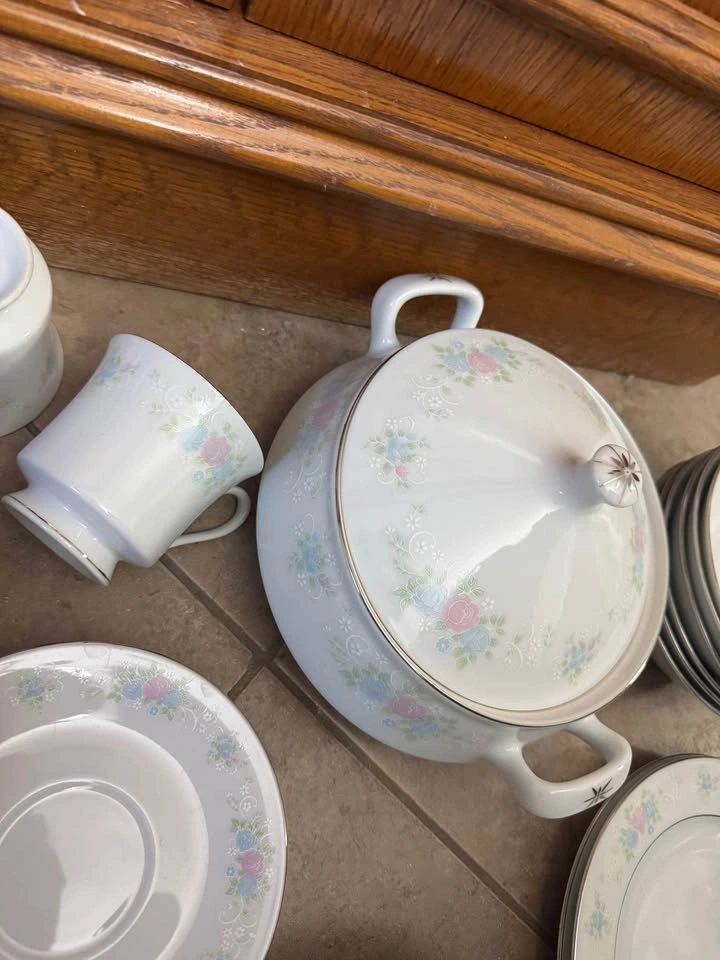 Vintage China Set – China Garden “Prestige” – Service for 12+ (L - photo 3