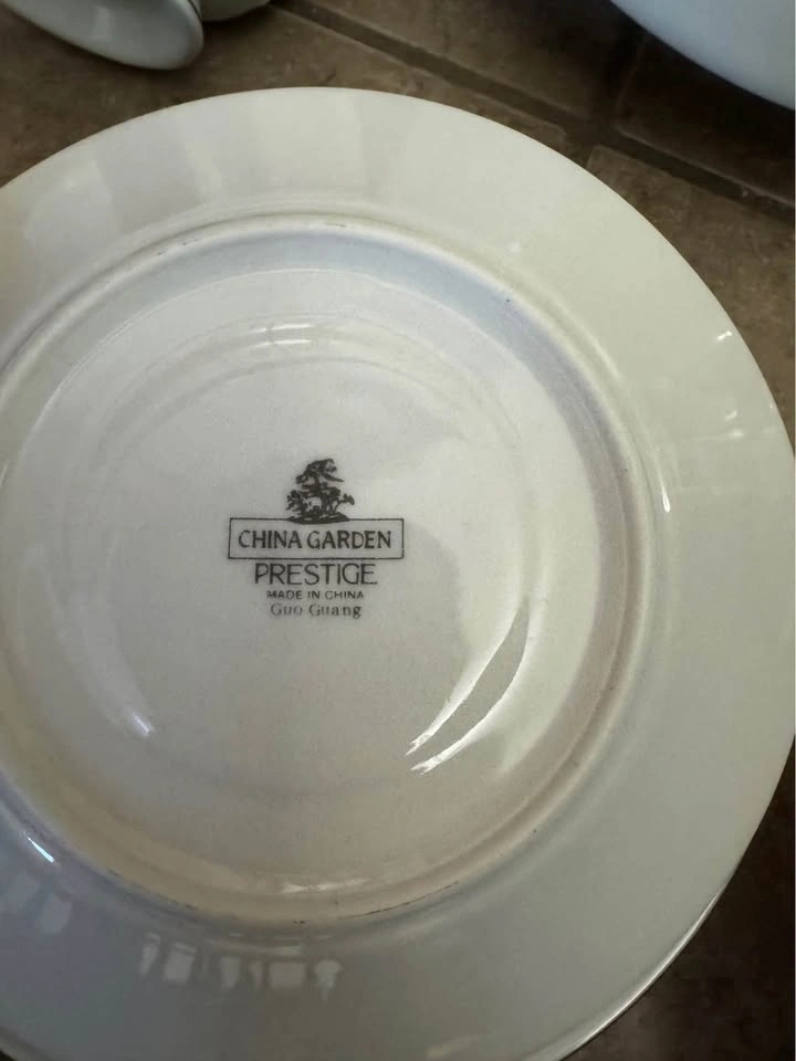 Vintage China Set – China Garden “Prestige” – Service for 12+ (L - photo 4