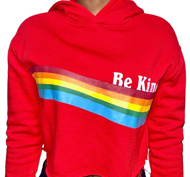 Bluenotes Cropped Hoodie
