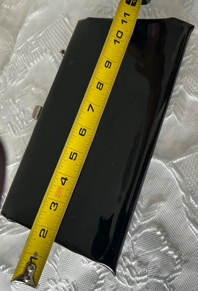 Black Patent Leather Clutch image indicator(2)