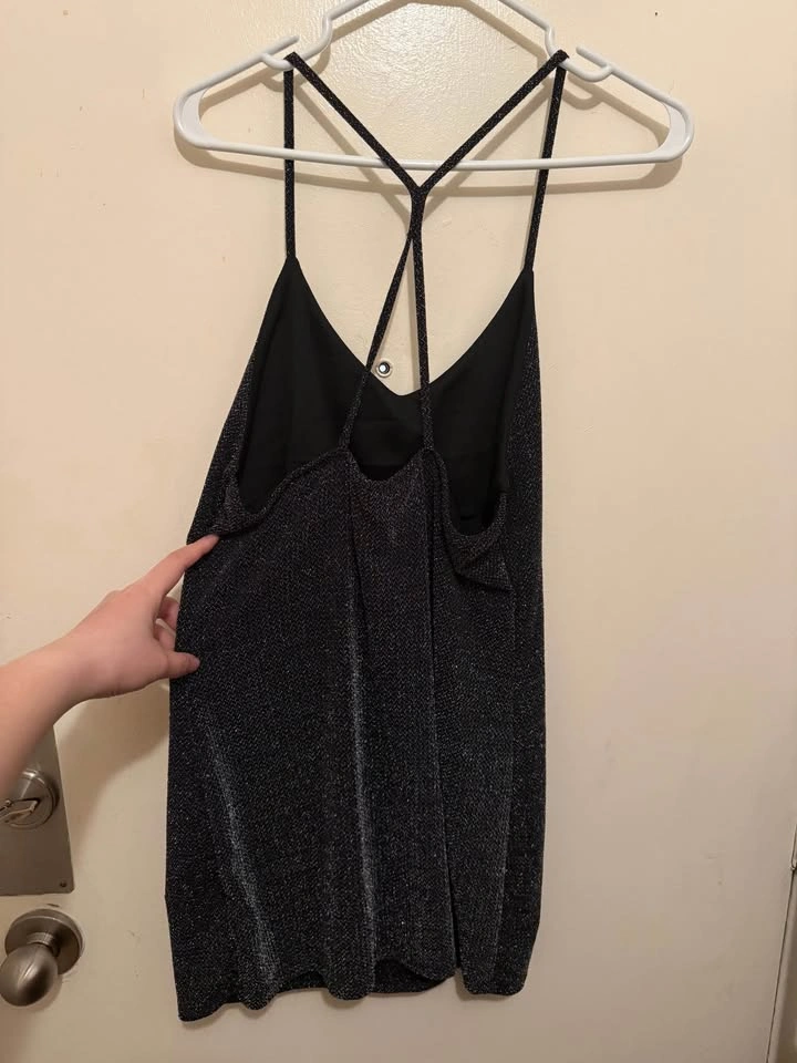 Black Glitter/Shimmer Dress size XL - photo 3