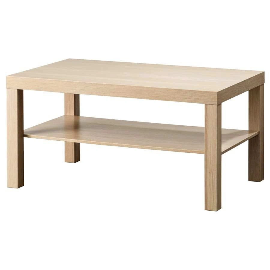 IKEA LACK Coffee Tables x2 – White Stain Oak Effect