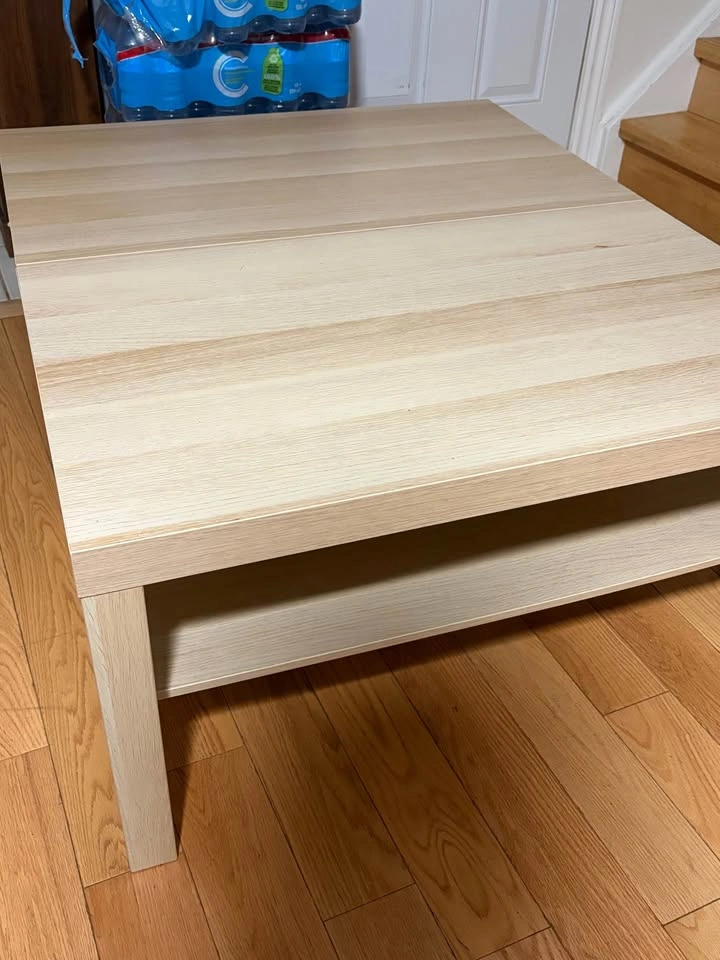IKEA LACK Coffee Tables x2 – White Stain Oak Effect - photo 3