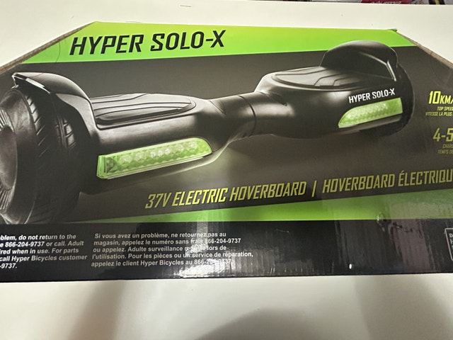 Hyper Solo-X 37V Electric Hoverboard - photo 2