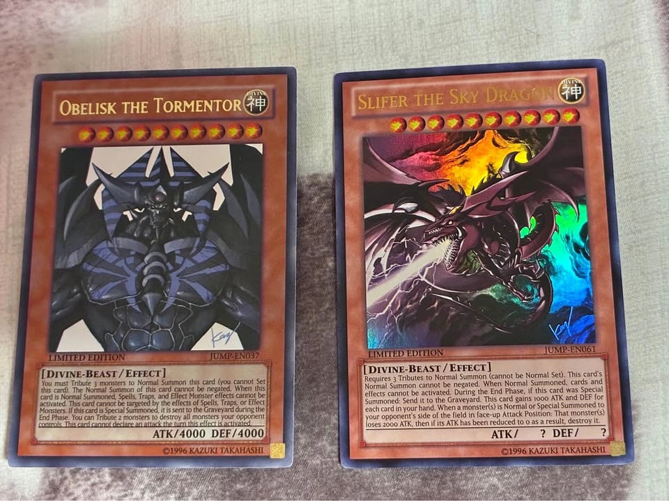 Slifer / Obelisk Cards