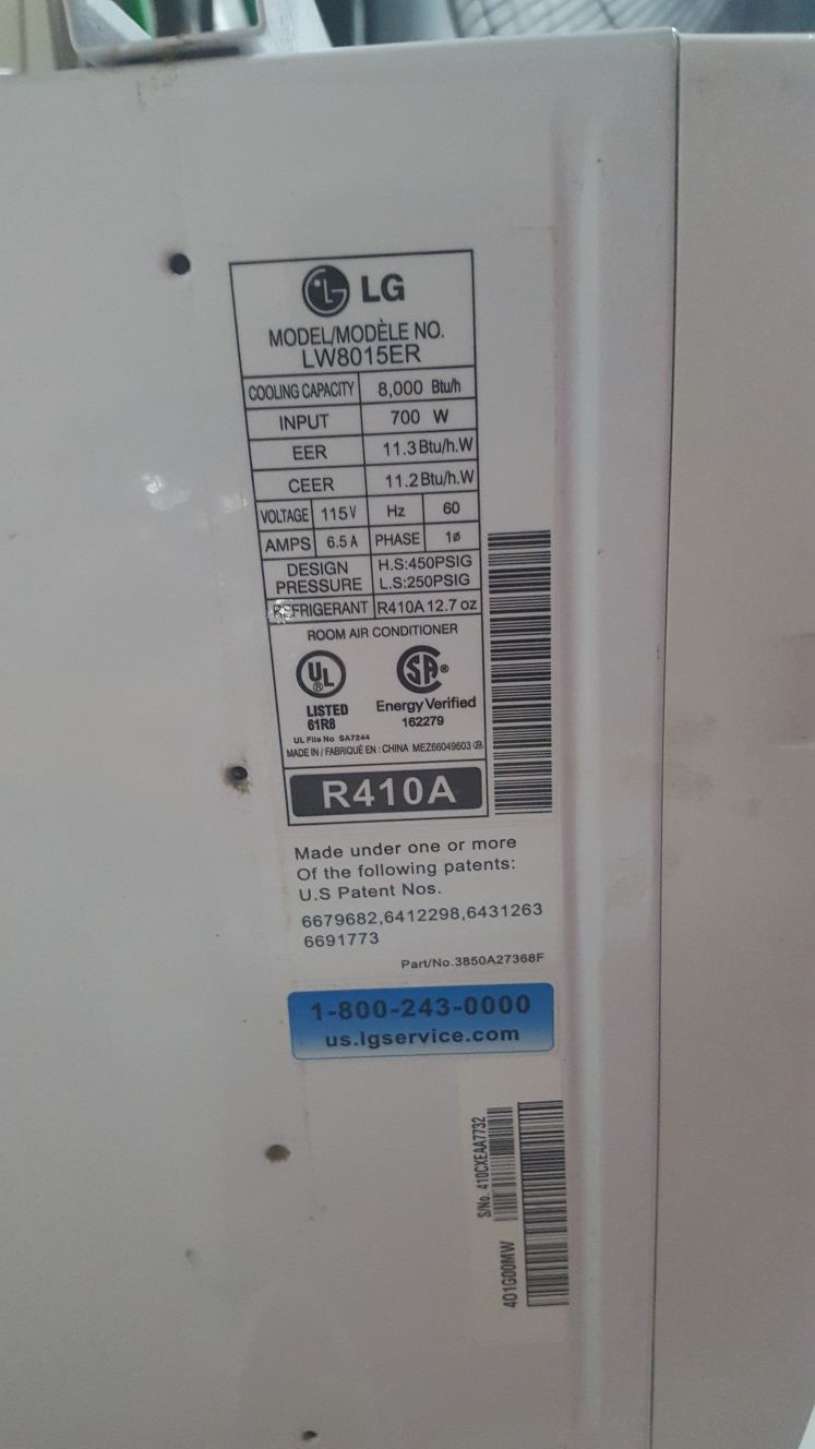 Lg air conditioner - photo 3