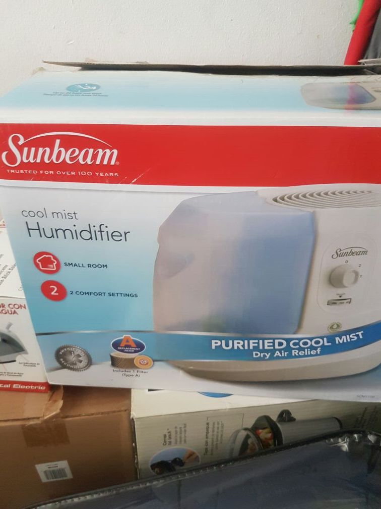Cool mist humidifier