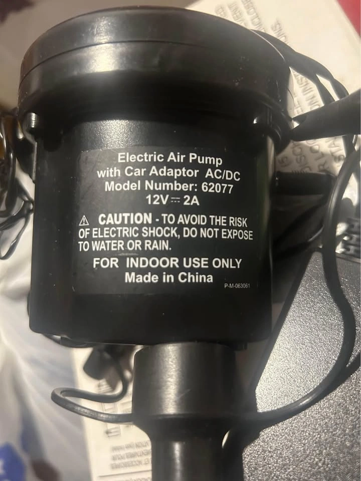 Electric pump for Air beds