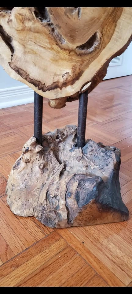 Wood centre piece - photo 2