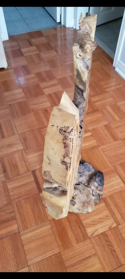 Wood centre piece - photo 3