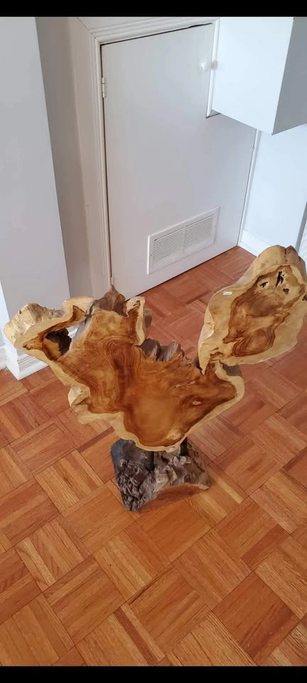Wood centre piece - photo 4