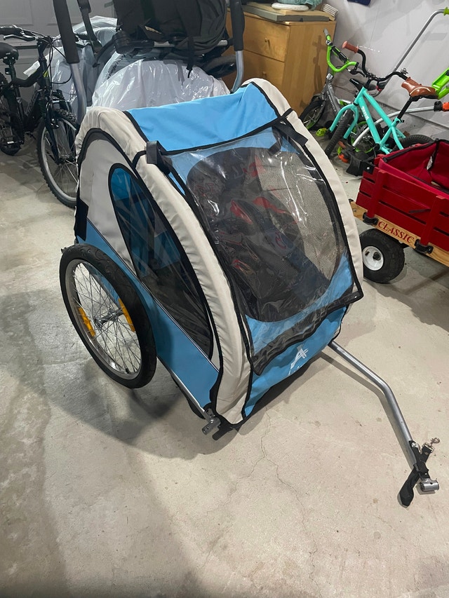 Aosom 2-Seater Kids Bike Trailer