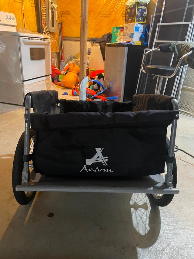 Aosom Bike Cargo Trailer - Heavy Duty Utility Trailer - photo 3